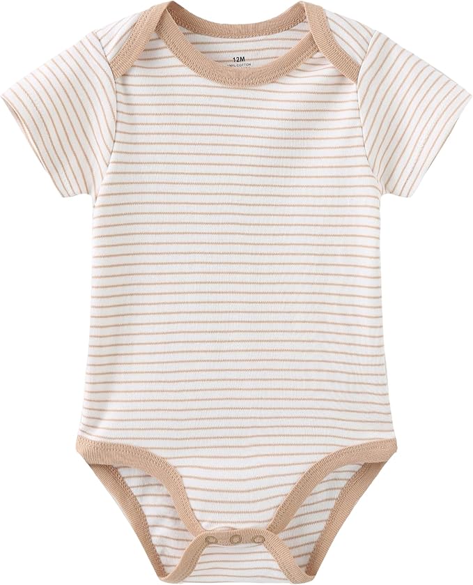 Baby Bodysuit and Pant Set Cotton Ribbed Mix Infant Girl Clothes | Unisex - Image 3