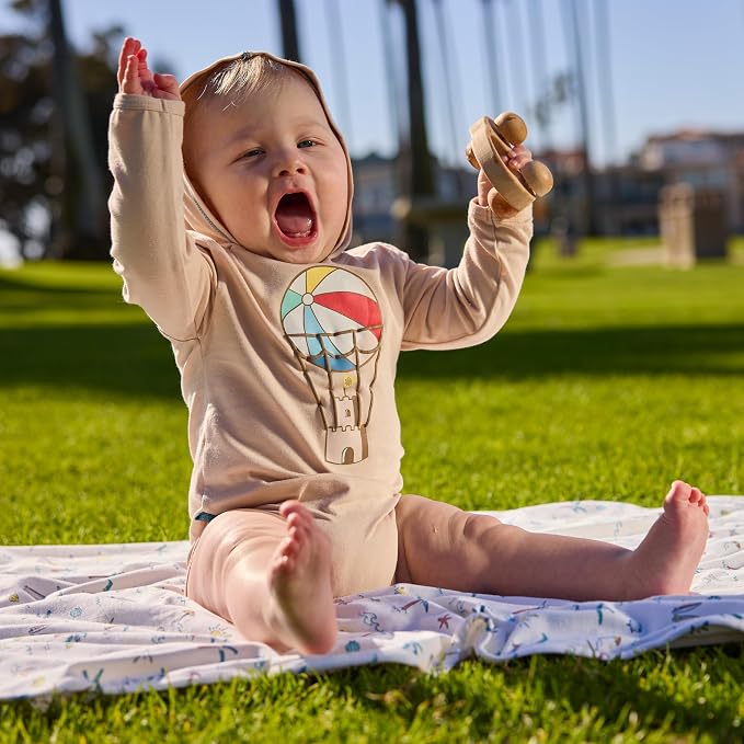 UV SKINZ Baby Boys' Hooded Sunzie UPF 50+ - Image 3