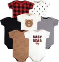 Hudson Baby Baby Boys' Cotton Bodysuits 7-pack by HudsonBaby