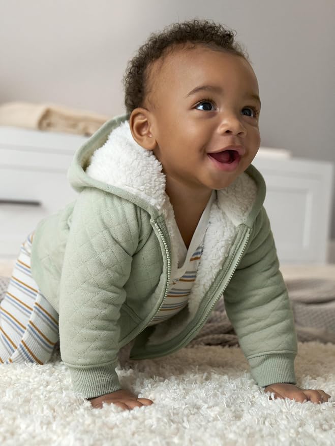 Simple Joys by Carter's Baby Hooded Sweater Jacket - Image 2