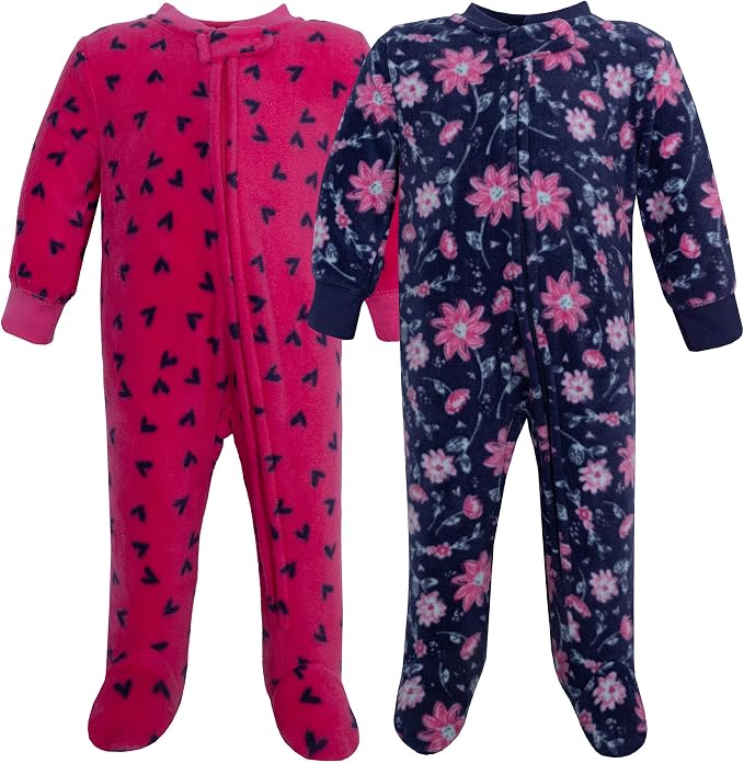 Hudson Baby Unisex Baby Fleece Sleep and Play by HudsonBaby