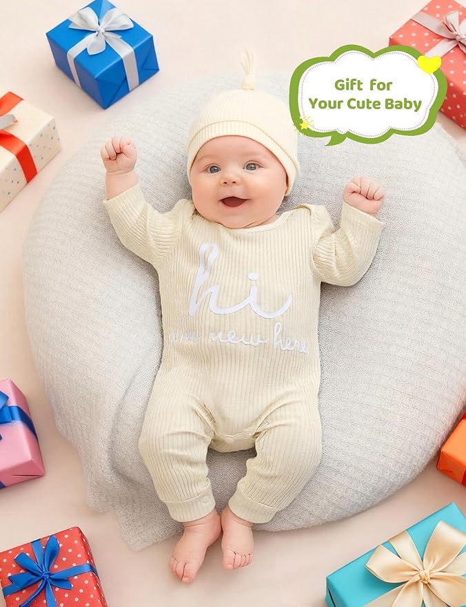 Babymine Newborn Coming Home Outfit Unisex Baby Clothes - Image 6