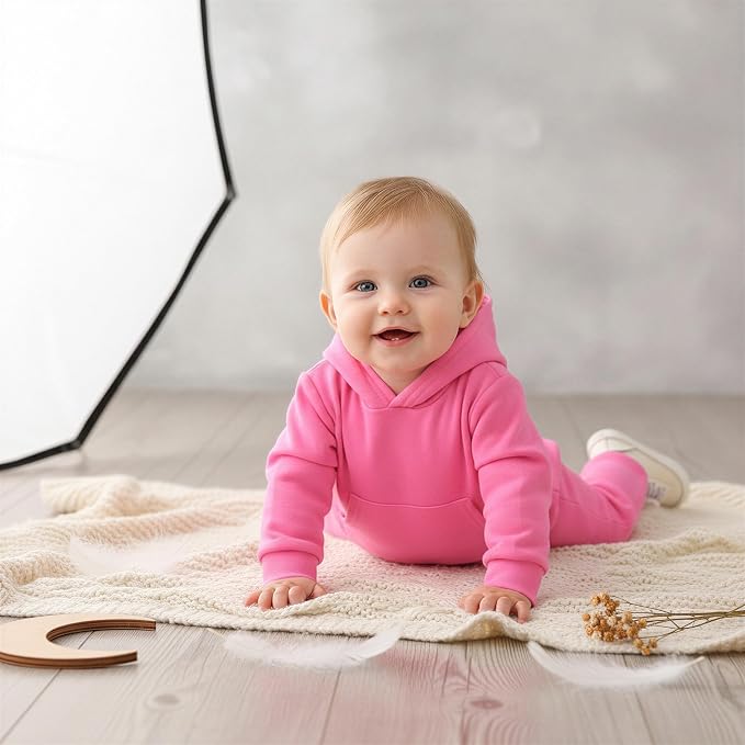 Aalizzwell Infant Baby Winter Hoodie Outfit - Image 3