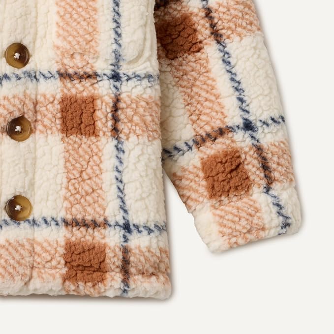 Amazon Essentials x Sofia Grainge Toddlers and Baby Boys' Sherpa Fleece - Image 4