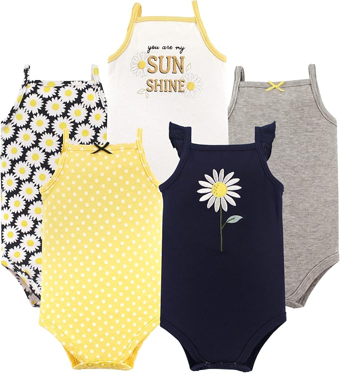 Hudson Baby Unisex Baby Cotton Sleeveless Bodysuits by HudsonBaby