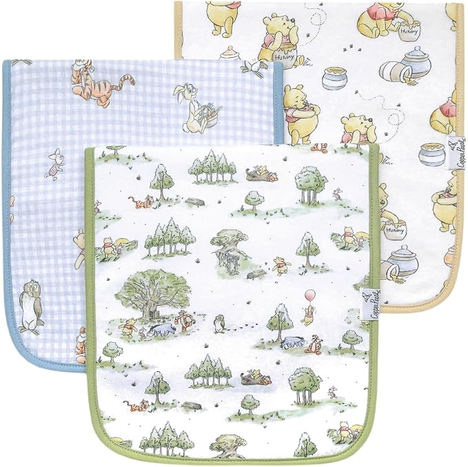 Copper Pearl Baby Burp Cloth Large 21''x10'' Size Premium Absorbent Triple by CopperPearl