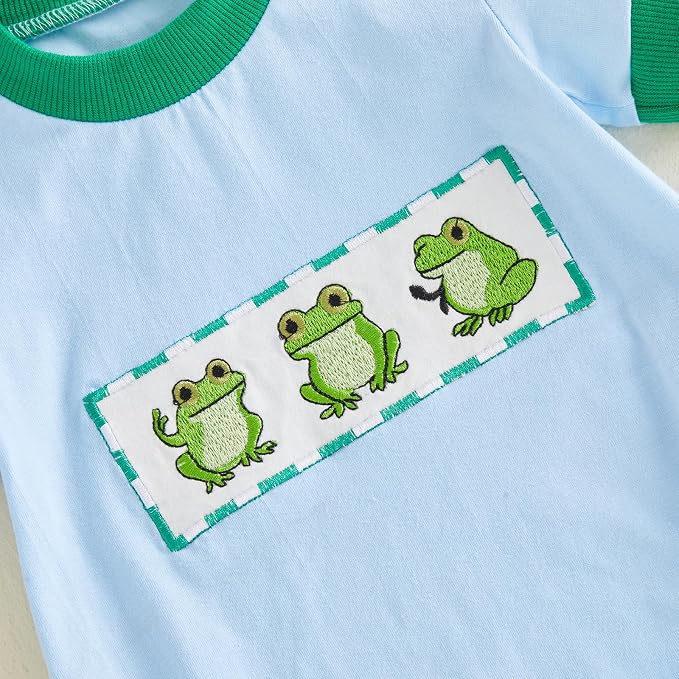 Newborn Baby Boy Girl Summer Clothes Funny Print Sweatshirt Romper Oversized - Image 5