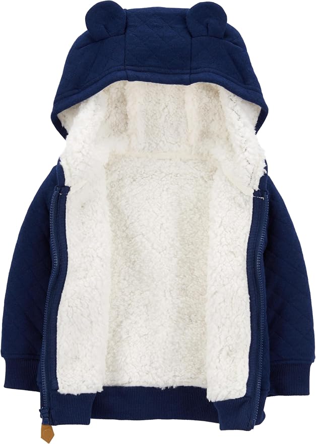 Simple Joys by Carter's Baby Hooded Sweater Jacket - Image 2