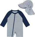 UPF 50+ Baby Toddler Boy One Piece Swimsuit by AlisOker