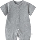 AMIYAN Unisex Baby Cotton Romper Boys Short Sleeve One-Piece Jumpsuit Infant by AMIYAN