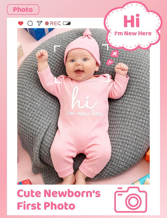 Babymine Newborn Coming Home Outfit Unisex Baby Clothes - Image 2