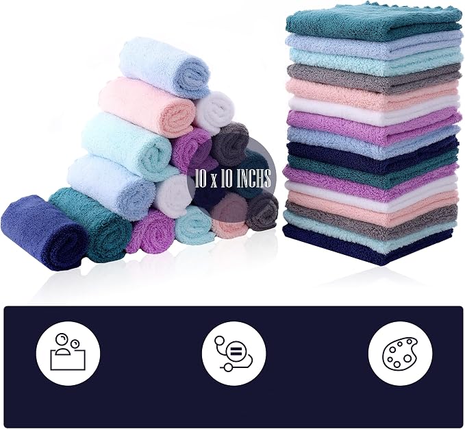32 Pack Baby Washcloths - Image 2