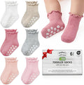 Organic Cotton Blend Ruffle Toddler Socks 6M-12M-2t-3t-4t-5t Gift by MothersChoice