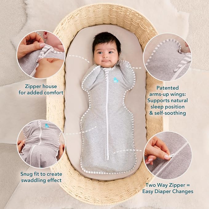 Love to Dream Swaddle UP, Baby Sleep Sack, Self-Soothing Swaddles - Image 7