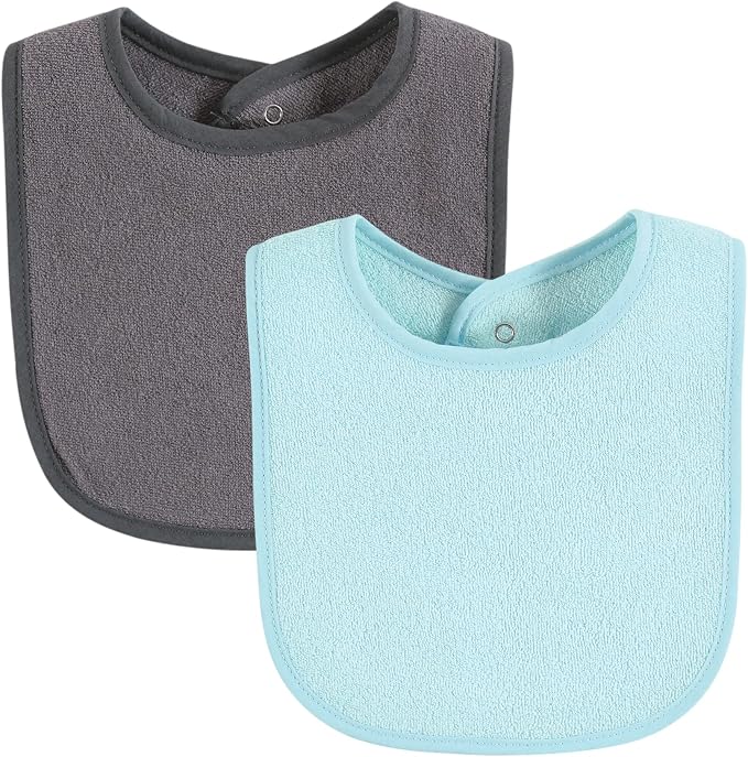 Hudson Baby Unisex Baby Drooler Bib - Image 6