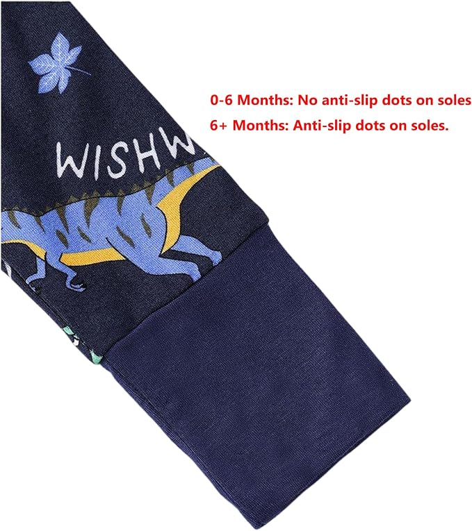 Baby Viscose of Bamboo Convertible Footie Pajamas - Image 6