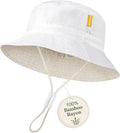 Baby Sun Hat for Toddler Kids Bamboo Rayon Bucket Hat Summer Beach Sun by HONGTEYA