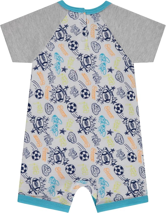 Cudlie 2-Pack Baby Boy Rompers – Soft Cotton, Everyday Comfort - Image 7