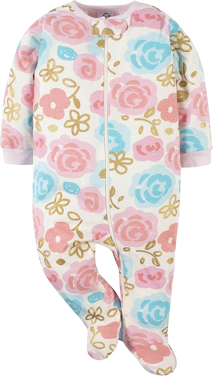 Gerber Baby Girls 2-Pack Sleep ‘N Play - Image 3