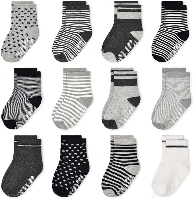Tphon Non Slip Kids Toddler Socks by TPHON