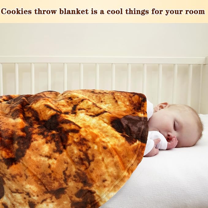 mermaker Cookies Baby Swaddle Blanket - Image 7