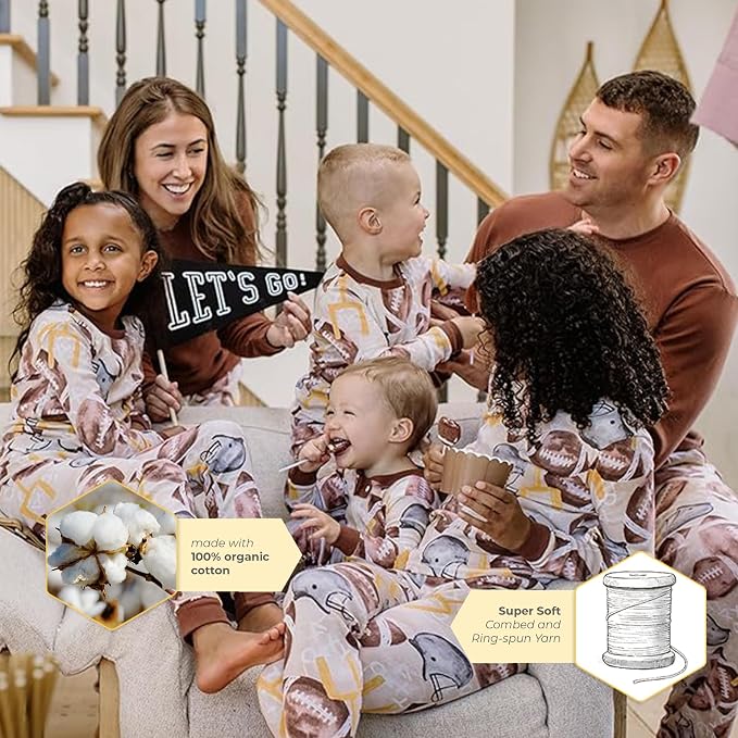 Burt's Bees Baby Matching Family Jammies, Organic Cotton, Holiday Pajamas - Image 4