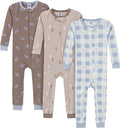 Gerber Baby Boys 3-Pack Snug Fit Footless One Piece Cotton Pajamas by Gerber