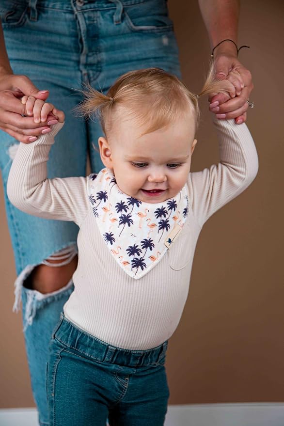 Magnetic Bandana Drool Bibs 5-pack - Image 5