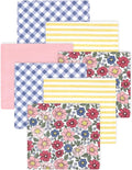 Little Treasure Hudson Baby Cotton Poly Flannel Receiving Blankets Multipack by HudsonBaby