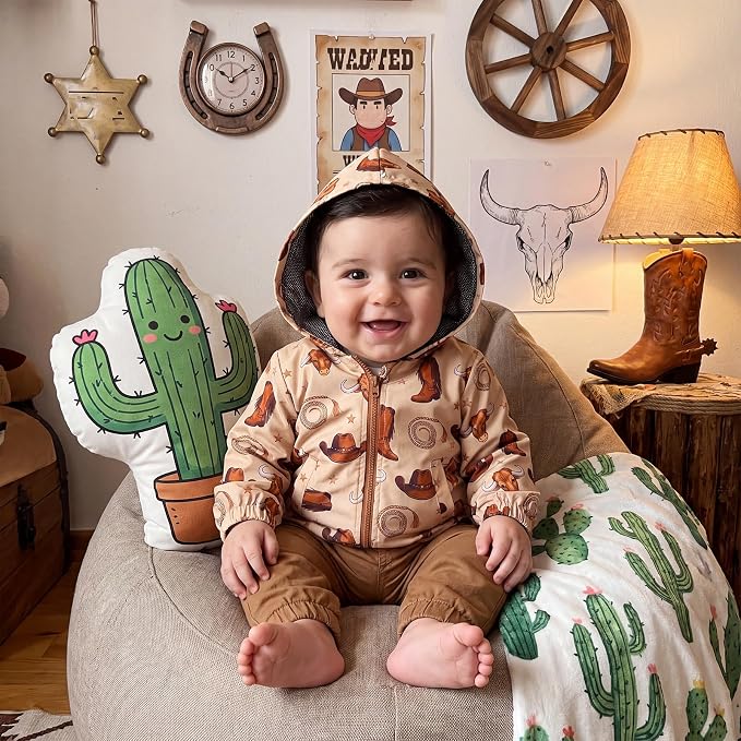 Toddler Baby Boy Windbreaker Jacket Camo Zipper Hooded Rain Coat - Image 3