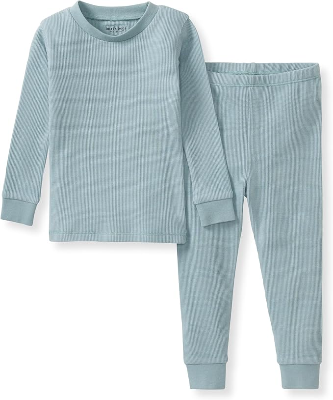 Burt's Bees Baby Unisex Baby Honeysoft Pajamas, Tee and Pant 2-Piece PJ Set by BurtsBeesBaby