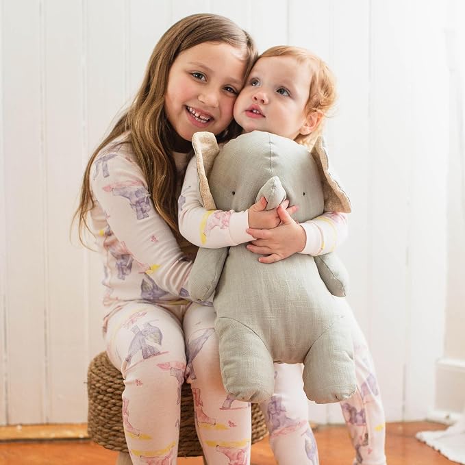 Burt's Bees Baby Girls Organic Cotton Pajamas, Toddler PJ Set, 2-PC | Soft - Image 5