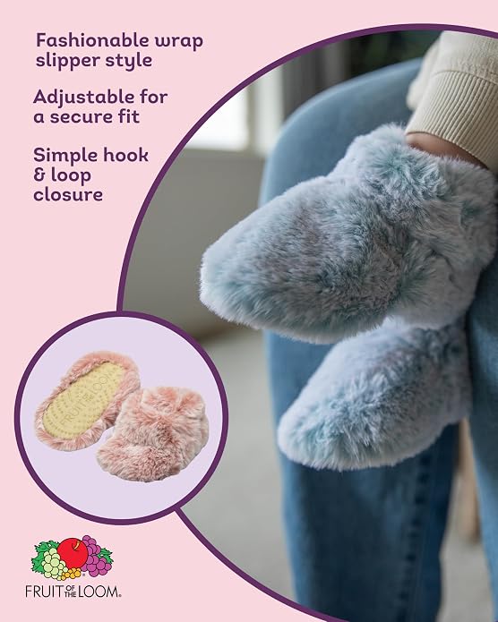Fruit of the Loom Cozy Thermal Wrap Booties - Image 4