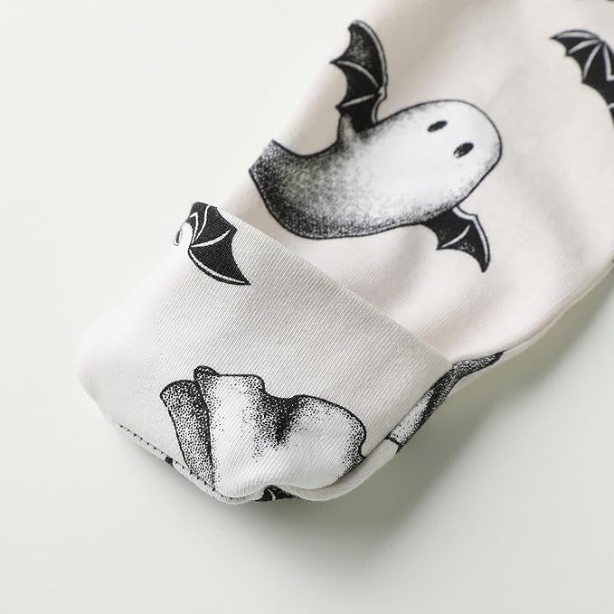 O2 BABY Baby Boys Girls Organic Cotton Zip-Front Sleeper Pajamas, Footed Sleep 'n Play