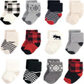 Hudson Baby Basics Unisex Baby Cozy Terry Baby Sock 12-Pack by HudsonBaby