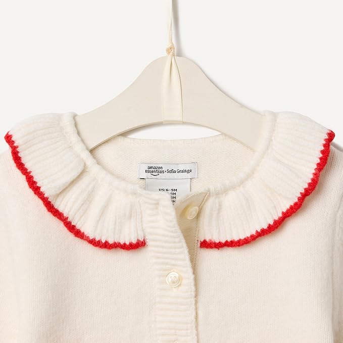 Amazon Essentials x Sofia Grainge Baby Girls' Cardigan Sweater - Image 5