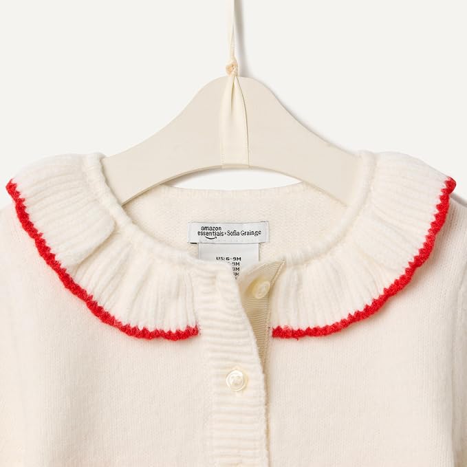 Amazon Essentials x Sofia Grainge Baby Girls' Cardigan Sweater - Image 5