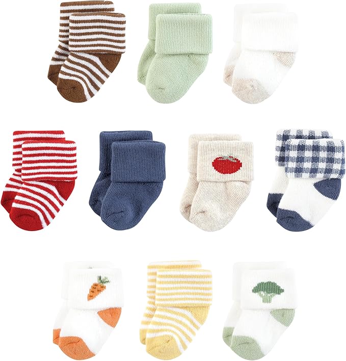 Touched by Nature Unisex Baby Organic Cotton Socks by TouchedbyNature