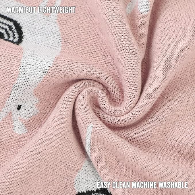 Knit Swaddling Baby Blanket - Image 7