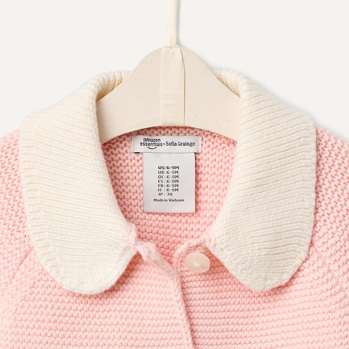 Amazon Essentials x Sofia Grainge Unisex Toddlers and Babies' Peter Pan Collar - Image 5