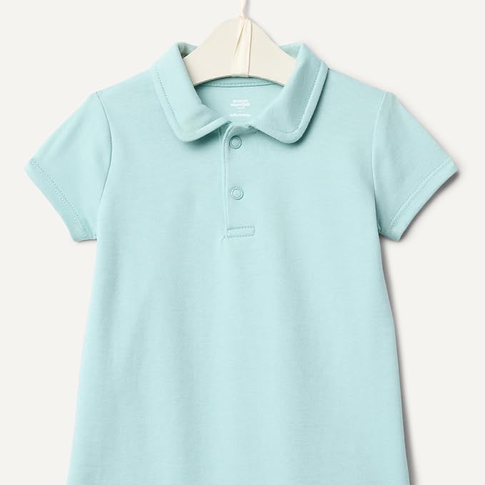 Amazon Essentials x Sofia Grainge Baby Boys' Short Sleeve Cotton Romper - Image 5