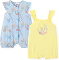 Disney Baby Girls Viscose Made from Bamboo 2 Packs Breathable Bodysuit by Disney
