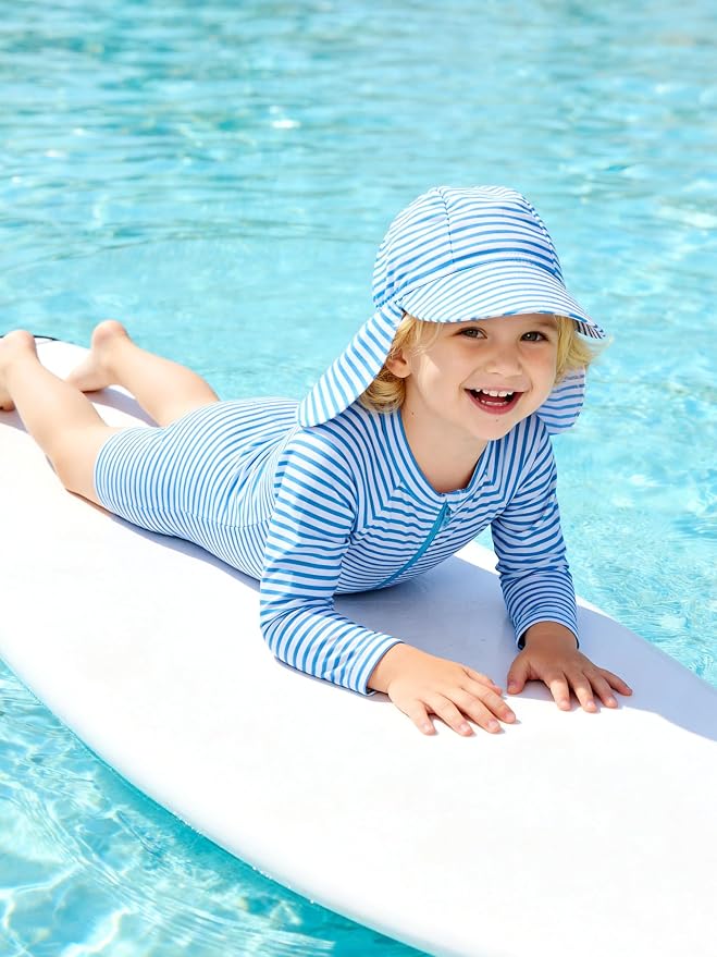 UPF 50+ Baby Toddler Boy One Piece Swimsuit - Image 2