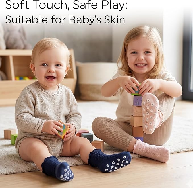 Organic Cotton Blend Ruffle Toddler Socks 6M-12M-2t-3t-4t-5t Gift - Image 5