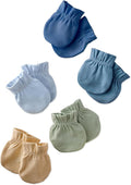 Butterblu Morgan 5-Pack Mitts 100% Cotton No Scratch Mitten Gloves | GOTS by Butterblu