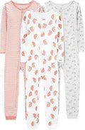 Simple Joys by Carter's Babys' 3 pack Snug Fit Footless Cotton Pajamas by SimpleJoysbyCarters