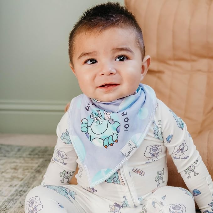Copper Pearl Baby Bibs 4 Pack, Printed Bandana Drool Bibs - Image 9