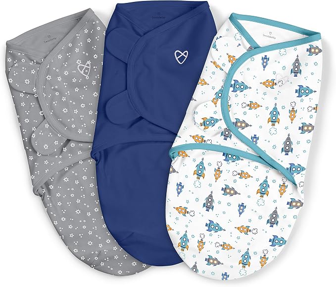 SwaddleMe by Ingenuity Original Swaddle, 100% Cotton, Improves Sleep & Calms by SwaddleMe%C2%AE