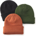 DRESHOW BQUBO 3 Pack Baby Beanies Toddler Kids Winter Hats Soft Knit Hat by DRESHOW