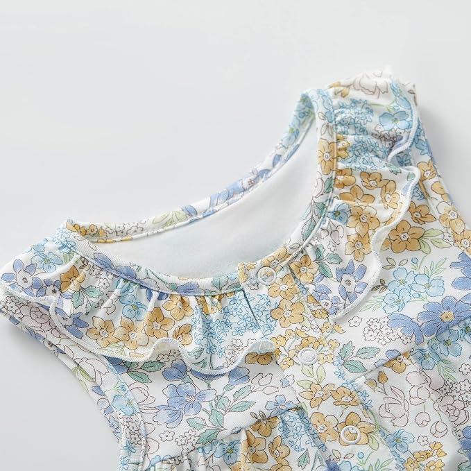 pureborn Baby Girls Boys Bodysuit One-Piece Romper 0-24 Months - Image 4